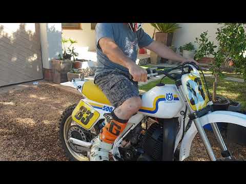 @AndyStylingStroke 1983 Husqvarna 500XC