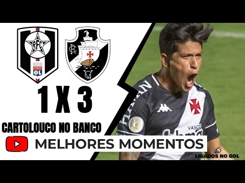 Resende 1 x 3 Vasco | Gols e Melhores Momentos | Campeonato Carioca
