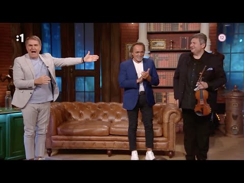 Tibor Kovac - Paganini Variations_live at the Slovak TV Show "Neskoro vecer " (original audio)