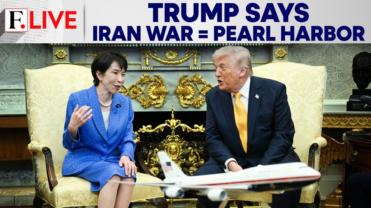US: Trump’s Pearl Harbor Comparison Stuns Japan PM Takaichi During Iran Talks | Firstpost Live