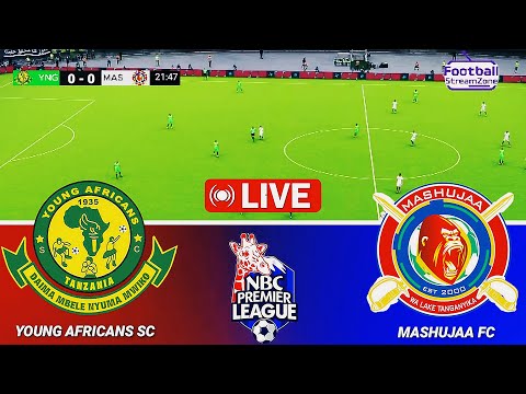 🔴LIVE | Yanga SC 6 - 0 Mashujaa - NBC Premier League 2025/26 | Video Game Simulation