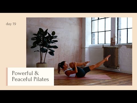 Powerful & Peaceful Pilates Flow | DAY 19 | 24 Days of Pilates With Lottie Murphy