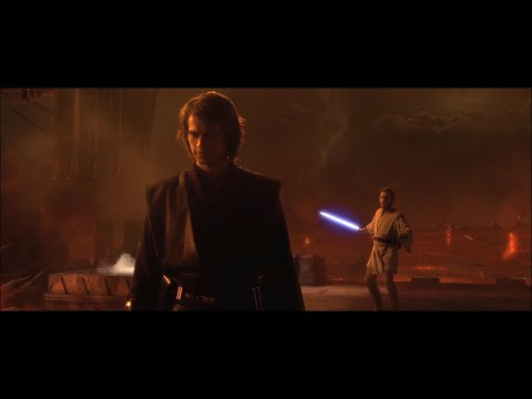 Anakin Skywalker vs Obi-Wan Kenobi Part 1 [4K HDR] - Star Wars: Revenge of the Sith
