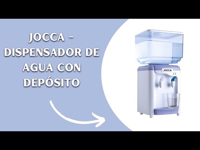 Vídeo relacionado con Jocca - Dispensador de Agua con Depósito - 7 litros - Agua Fría y del Tiempo