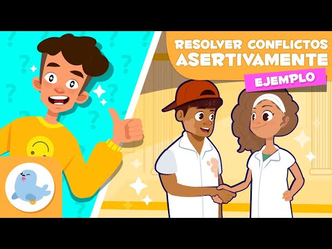 RESOLVER CONFLICTOS ASERTIVAMENTE: ¡Un caso práctico! 🖼️🗿 Guía para niños 🤩 Episodio 2