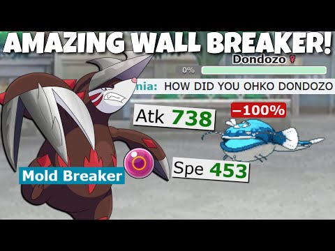 MOLD BREAKER EXCADRILL IS AN AMAZING WALL BREAKER! POKEMON SCARLET AND VIOLET