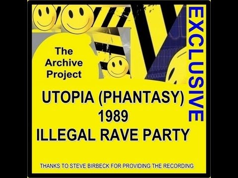 The Archive Project - UTOPIA 1989 ILLEGAL RAVE