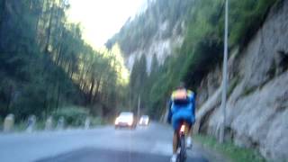preview picture of video 'Lacul Rosu - Cheile Bicazului pe bicicleta'