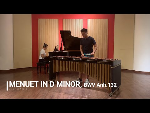 ABRSM G3 Percussion 1990 (TP3) Menuet in D minor - J. S. Bach