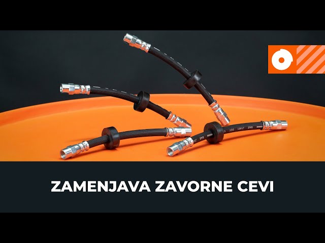 Oglejte si video vodič, kako zamenjati Zavorne cevi na VW UP