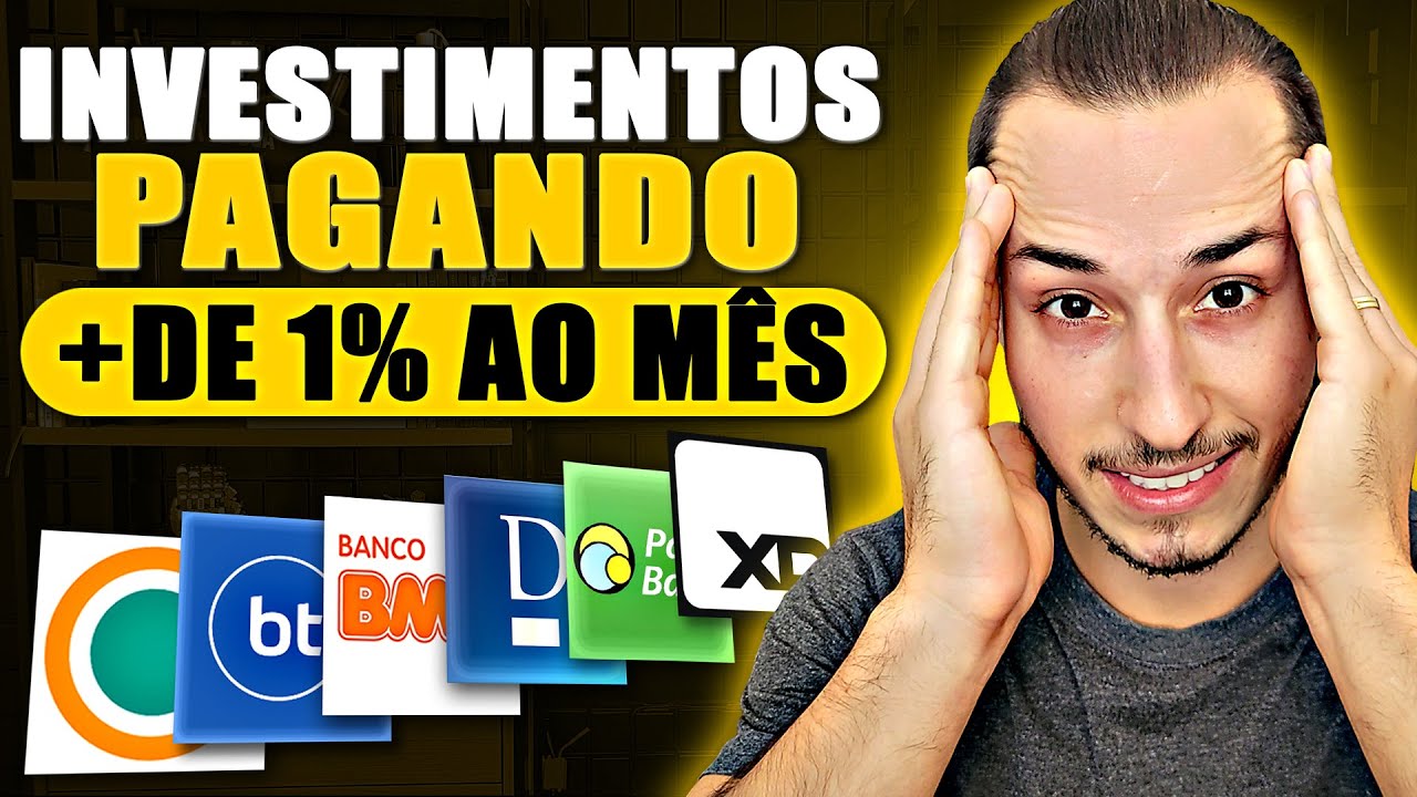 TAXA SELIC 12,25%! Investimentos pagando MAIS DE 1% AO MÊS