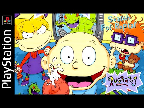 Rugrats Search For Reptar 100% Full Game | Longplay Ps1