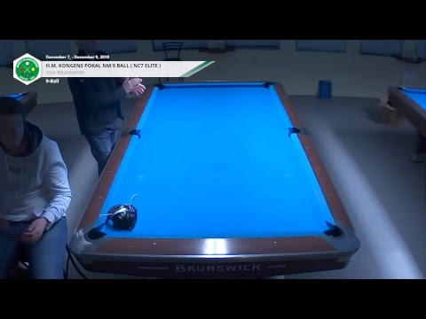 NM 9-Ball 2018 - bord 9 - søndag