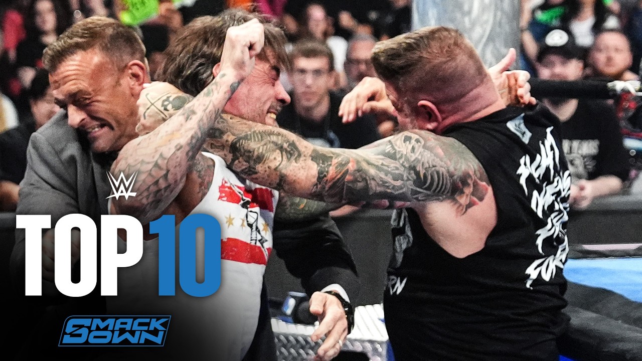 Top 10 Friday Night SmackDown moments: WWE Top 10, Aug. 28, 2026