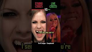 Download lagu STUDIO vs LIVE: Avril Lavigne - Complicated - #shorts #versus #music mp3 Download lagu STUDIO vs LIVE: Avril Lavigne - Complicated - #shorts #versus #music mp3
