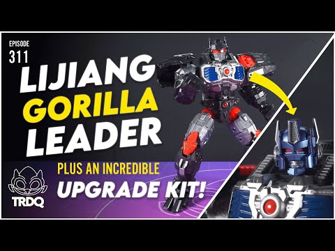 TRDQ: Lijiang Gorilla Leader w/ Upgrade Kit! Third Party Optimus Primal.