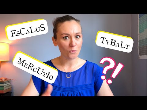 How to Pronounce ROMEO AND JULIET Character Names in Shakespeare!