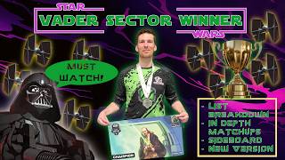 Vader Sector Winner Masterclass + Giveaway | Star Wars Unlimited