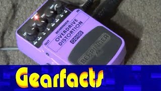 Video thumbnail for Behringer OD100 by Gearfacts