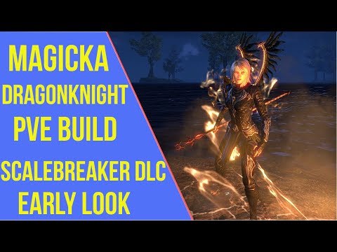 Magicka Dragonknight PVE Build - ESO Scalebreaker Early Look