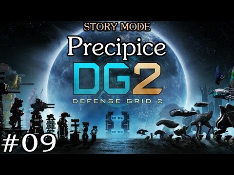 Defense Grid 2 - #09 PRECIPICE - Story Mode - Gold Score Playthrough