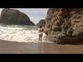 Walking Around A Beautiful Beach