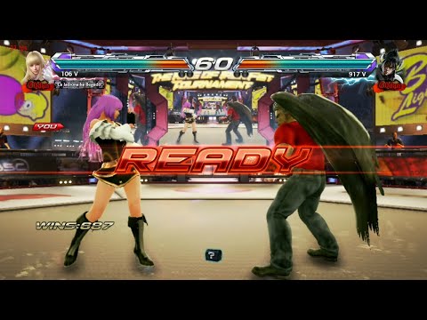 588_7 Lili Pirate ryona VS Devil Jin - Tekken 7 ( Anakin x24 ) sin Grafica