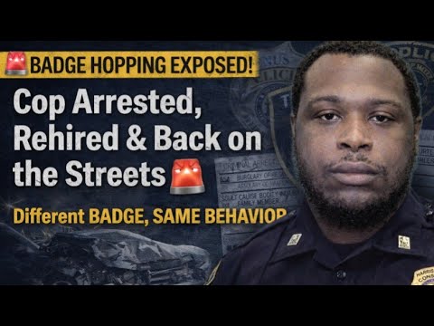 🚨 BADGE HOPPING EXPOSED! Cop Arrested, Rehired & Back on the Streets 😡