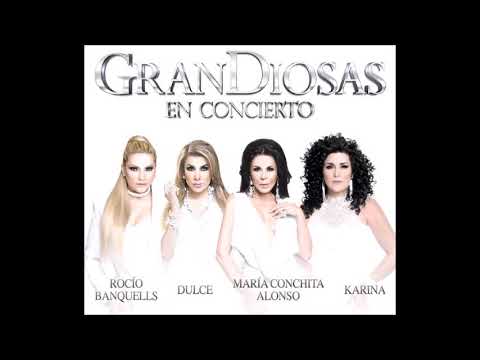 GRANDIOSAS Karina, Dulce, Rocio Banquells, María Conchita Alonso  La noche es mágica, Tu muñeca, No
