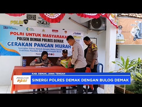 POLRES DEMAK GELAR GERAKAN PANGAN MURAH DI 14 KECAMATAN