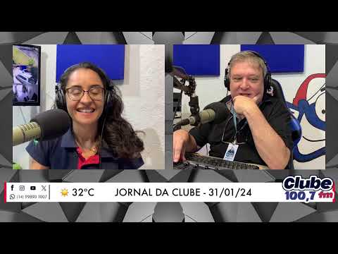 Jornal da Clube - 31/01/24 - Edição do Almoço