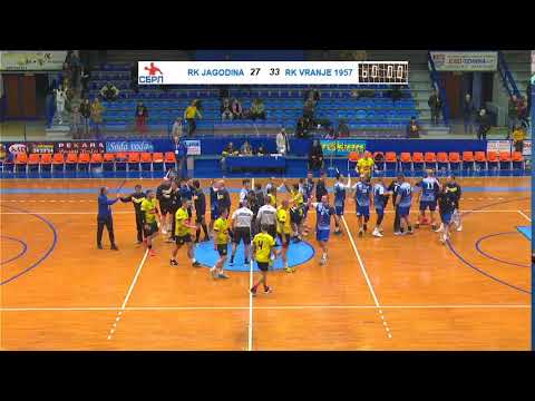 SBRL 9. kolo / IZ / RK Jagodina - RK Vranje 1957