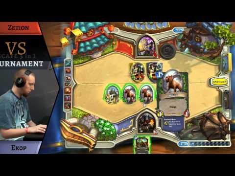 DHB 14 NESCAFE HearthStone - Ekop vs Zetion (interview with Ekop)