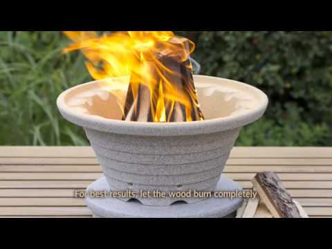 CosyRoast - The lightning-fast outdoor stove - DENK Keramik