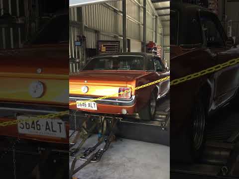 1966 289 Mustang dyno run 1