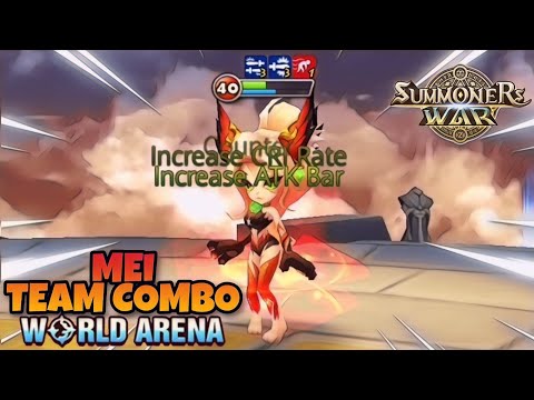 Mei Team Combo in World Arena - Summoners War