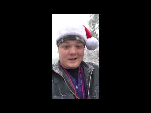 Snowing in Jackson Mississippi