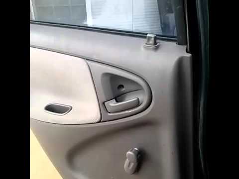 2002 Toyota Echo rear door panel removal