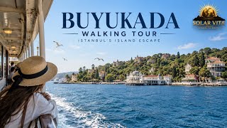🌊 IS THIS THE MOST BEAUTIFUL ISLAND IN ISTANBUL? 🇹🇷 | Büyükada Walking