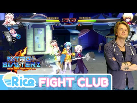 Let's Play Nitroplus Blasterz Sonico vs Mora (Oscar vs Harrison) - Rice Fight Club