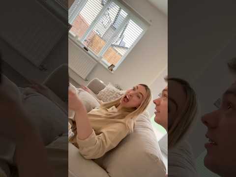 Trying not to scare my fiancé for 24 hours #couple #prank