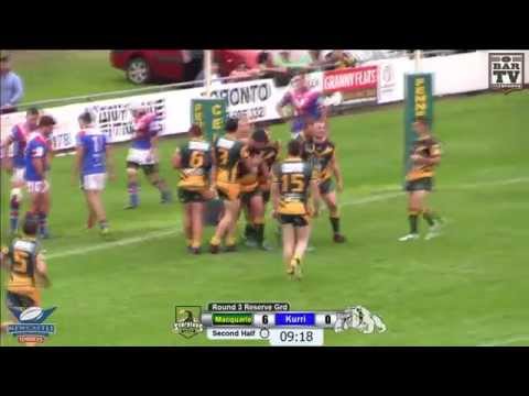 Real NRL Round 3 - Reserve Grade Macquarie v Kurri Kurri