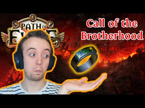 CORRUPTING 30 CALL OF THE BROTHERHOOD RINGS - PATH OF EXILE 3.16 - DID WE HIT?!