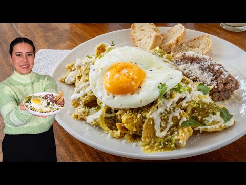 **CHILAQUILES VERDES ** fáciles y deliciosos!