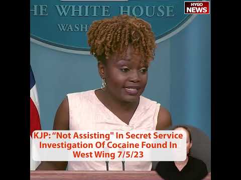 KJP: 'Not Assisting' In Secret Service Investigation Of Cocaine Found In West Wing