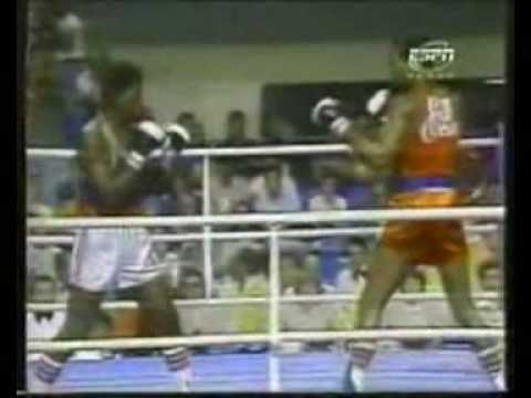Teofilo Stevenson vs John Tate + 81 kg 1/2 Finals Olympic Games 1976 Montreal