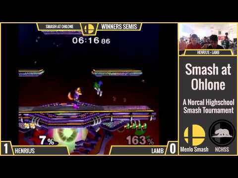 Henrius (Fox) vs. Lamb (Falco) - Smash@Ohlone Melee Winners Semis