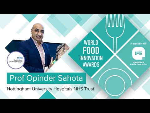 NUH NHS Trust | Best health innovation | World Food Innovation Awards 2023