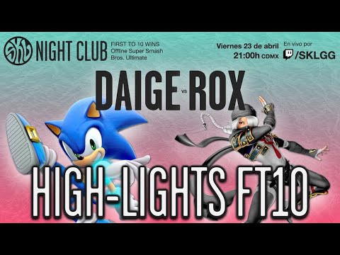 Daige (Sonic) vs Rox (Sheik) FT10 Highlights | SKL Night Club