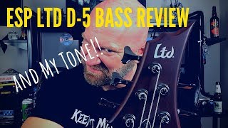 Video thumbnail for ESP LTD D 5 Bass Review (and my tones!) by Jason Stallworth